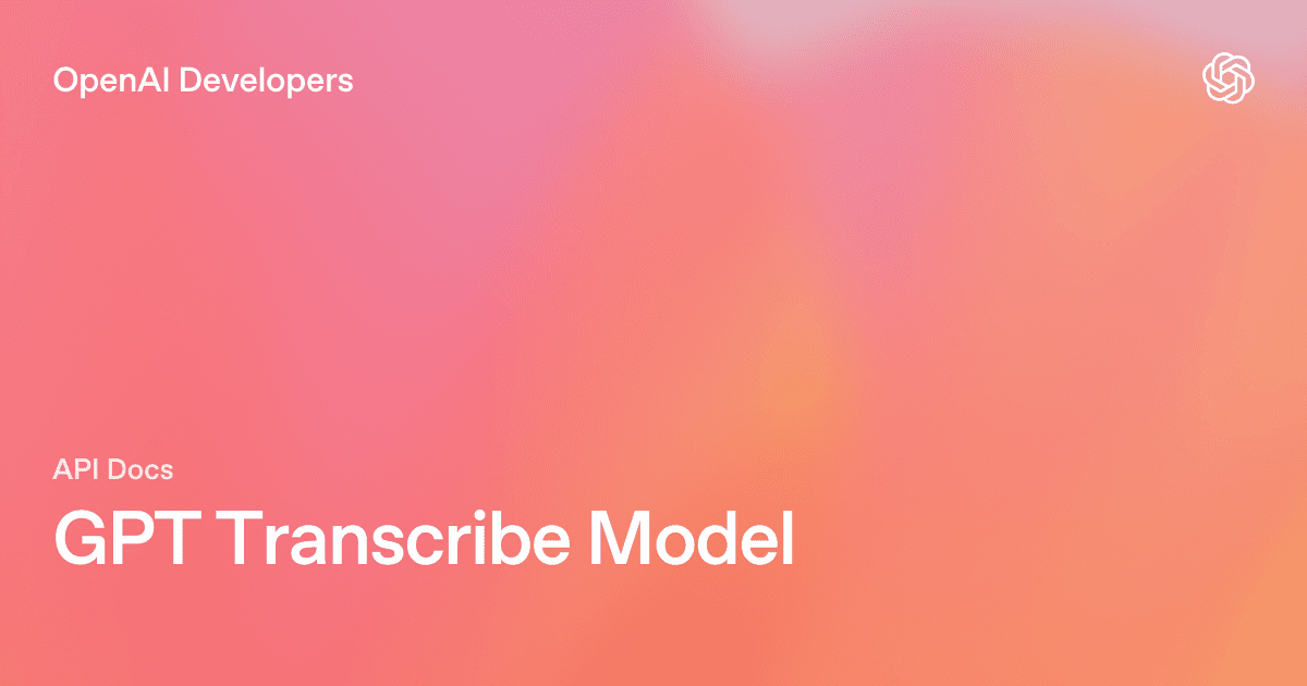 ⚙️ OpenAI franchit un cap critique dans l'interaction multimodale avec