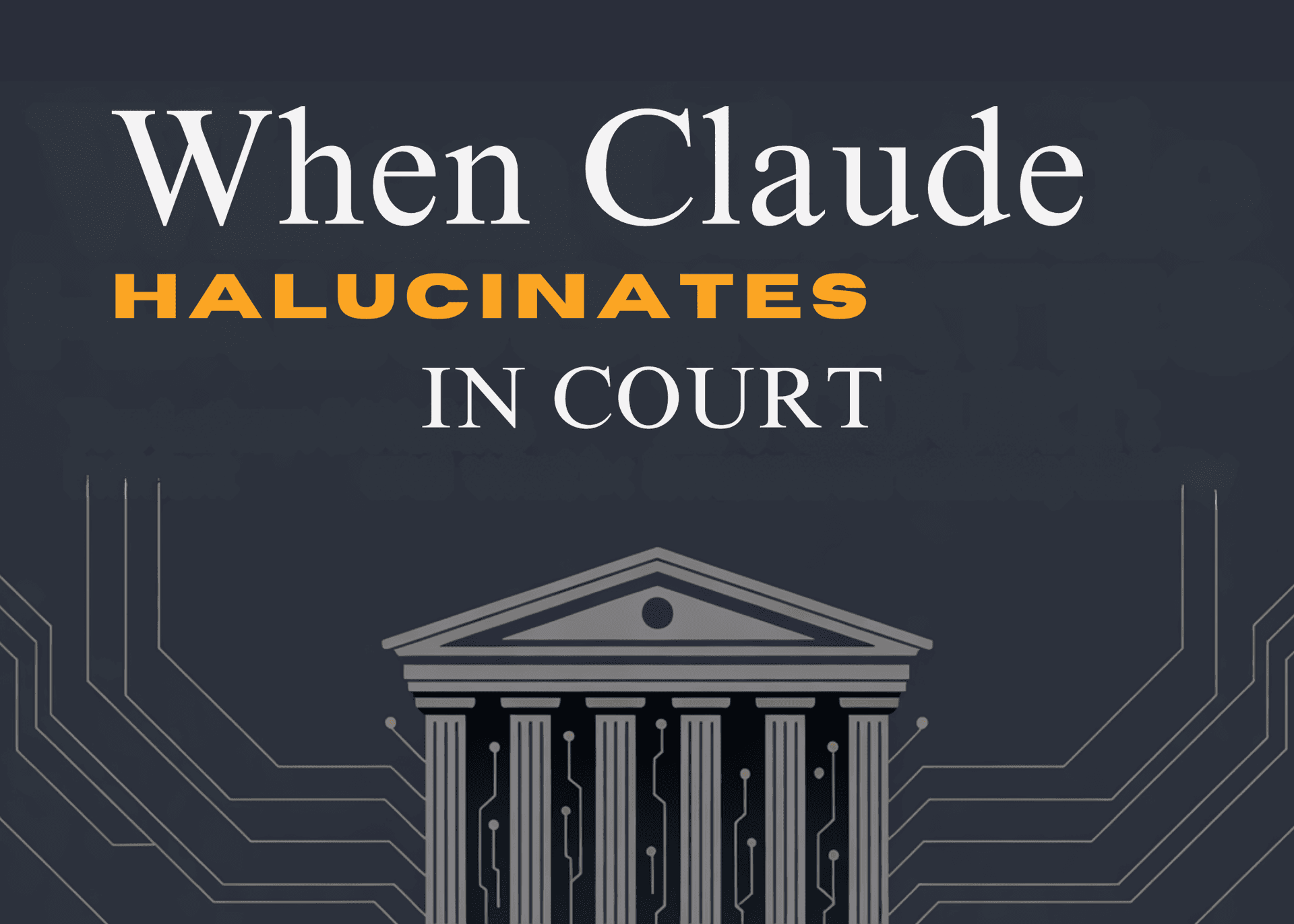 There is a particular kind of irony that the legal profession rarely gets to witness in such pristine form. In May 2025, Latham & Watkins a firm that routinely bills over $2,000 an hour for its partners and counts Anthropic among its clients filed a court declaration in Concord Music Group v. Anthropic that contained […]
