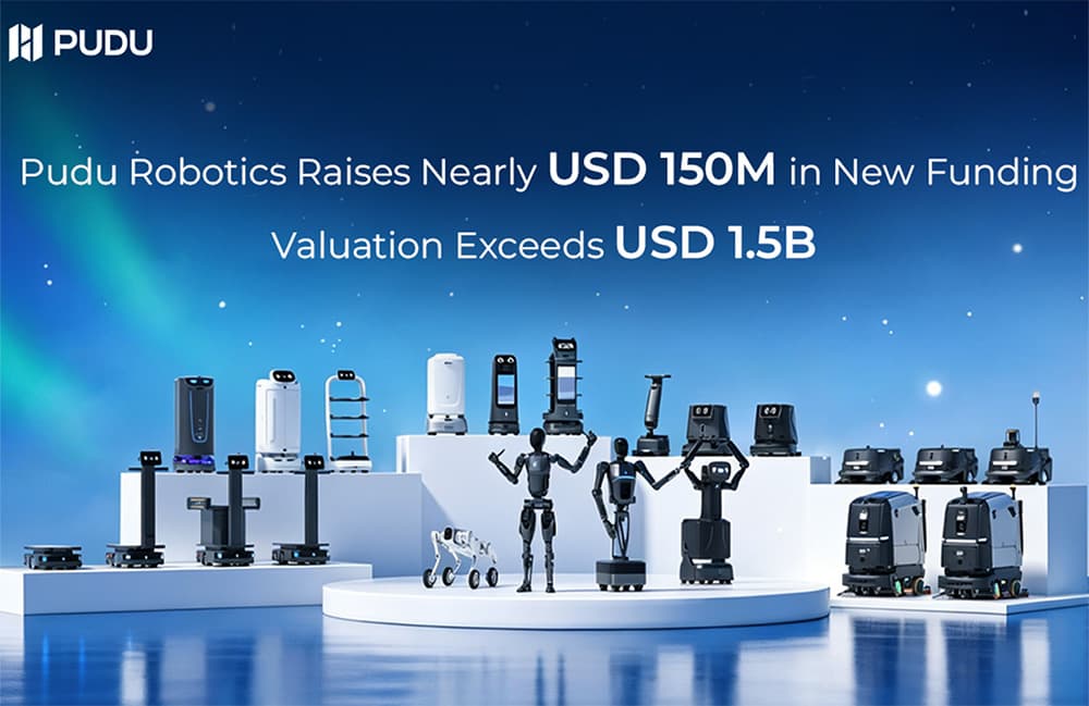 💰 **Pudu Robotics** lève près de **150 millions d