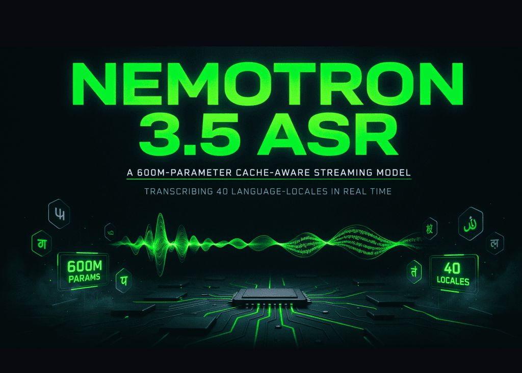 ⚙️ Nemotron 3.5 ASR délivre la transcription en te