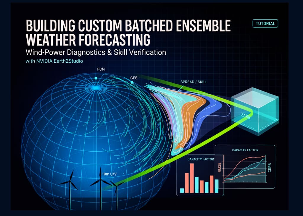 🔬 Ce tutoriel NVIDIA Earth2Studio montre comment