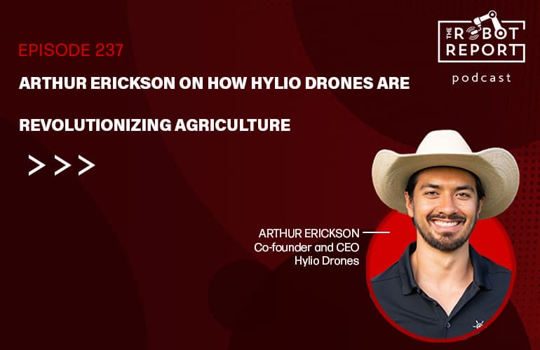 🚁 Arthur Erickson, co-fondateur et PDG de Hylio D