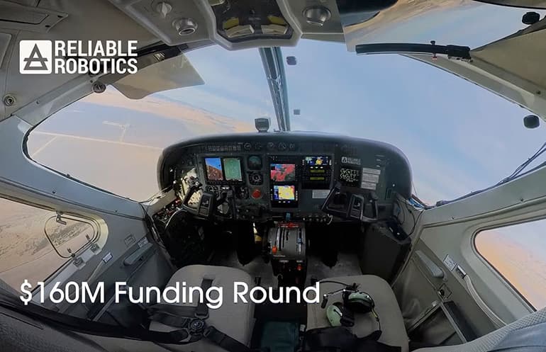 🚁 **Reliable Robotics** vient de lever **160 mill